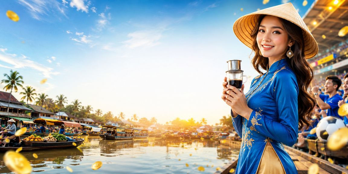 Người dùng Cần Thơ theo dõi xổ số và đặt cược tại quán cà phê buổi chiều